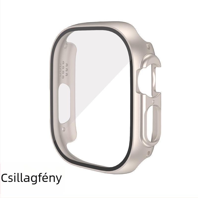 Apple Watch védőtok iWatch 10. generáció 8765se és Ultra számára, PC tok vékőli fóliával