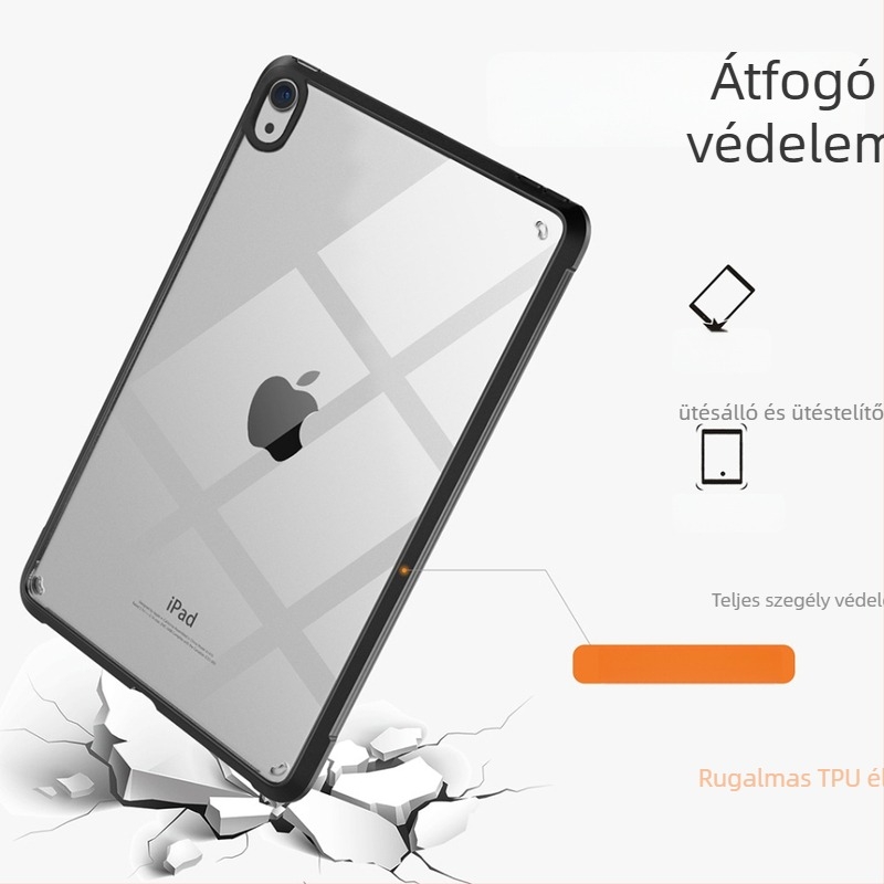 Apple táblagépekhez PC kemény tok – ütésálló, forrópréses felület, egyszerű dizájn
