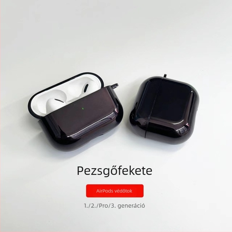 Kesida TPU elektroplakolt védőtok Apple vezeték nélküli fülhallgatókhoz – általános stílus, Apple-kompatibilis