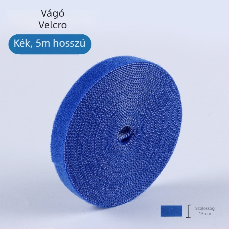 Velcro kábelrögzítő, nylon, számítógép-kábelekhez és otthoni használatra, márka LTS