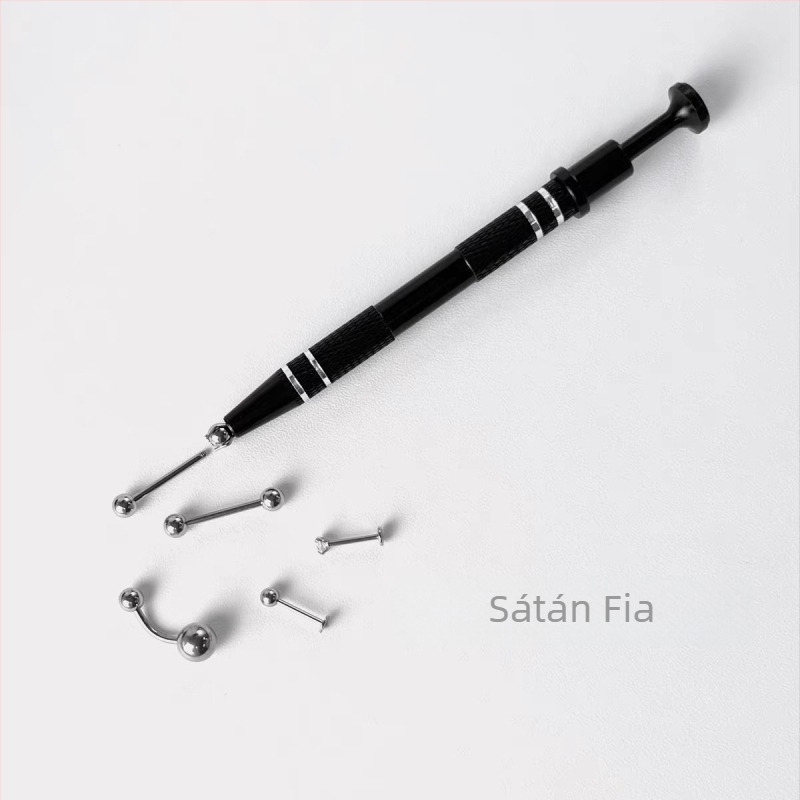 Gyöngyfogó négy-karos csipesz — kézzel készített rozsdamentes acél ékszer-kiegészítő gyöngyök rögzítésére