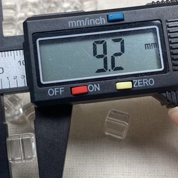 DIY ékszerkellékek - cukorkocka minta, csiszolt kristály gyöngyök, átfúrt lyukkal