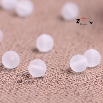 Szabadon fűzhető kristály gyöngyök, kör alakú, csiszolás és polírozás