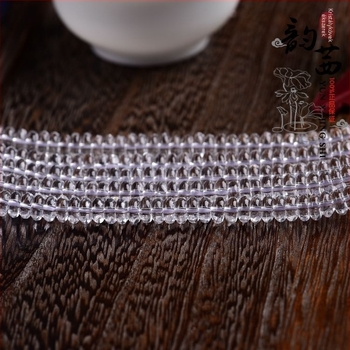 Kristály szabad gyöngyök nyolc szem mintával, magas hőmérsékleten feldolgozva, eredet Lianyungang