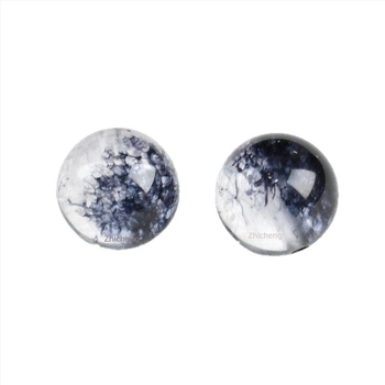 Szabad üveggyöngyök Crackle Crystal hatású, kerek formájú, természetes stílus
