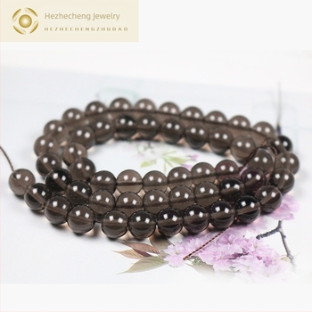 Tea Crystal gyöngyök – gömb alakú, kézzel készített félkész DIY ékszer alkatrészek, téli 2023 sorozat