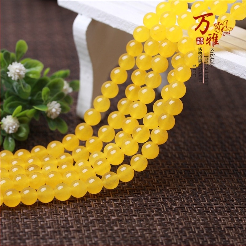 Achát szabad gyöngyök, kör alakú, csiszolt és polírozott