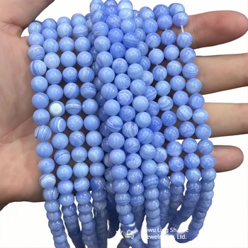 Szabad gyöngyök, szintetikus anyag, feldolgozás: vágás, csiszolás, polírozás és szintézis; termék kódja HH-ZMN-001; minta: szintetikus ametiszt kerek gyöngyök