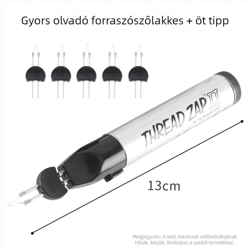 Szálégető Toll – Kézben tartható eszköz azonnali viaszszál javításhoz és kötéshez ékszerekhez, pénztárcákhoz és bőr kiegészítőkhöz (Márka: win win; Tápellátás: Egyéb; Típus: Szálégető Toll)