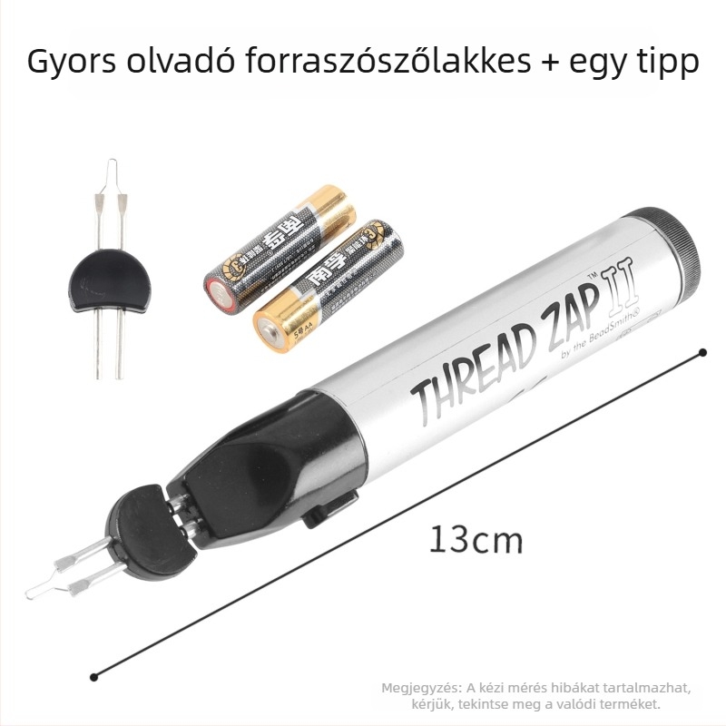 Szálégető Toll – Kézben tartható eszköz azonnali viaszszál javításhoz és kötéshez ékszerekhez, pénztárcákhoz és bőr kiegészítőkhöz (Márka: win win; Tápellátás: Egyéb; Típus: Szálégető Toll)