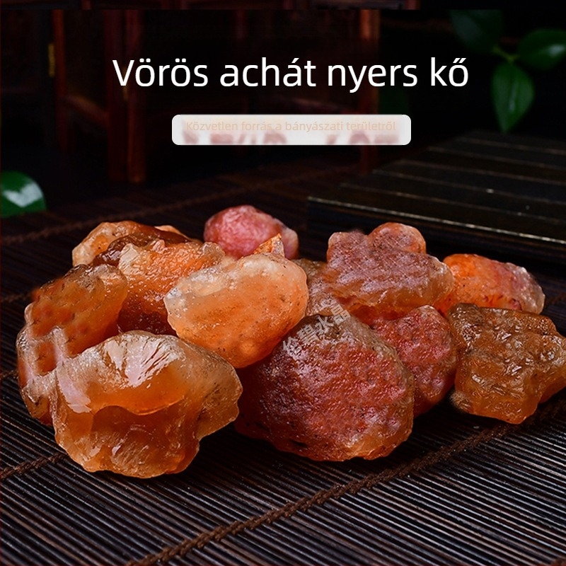 Lunbi nyers kristály kő – aromaterápiára és dekorációra, modern minimalista stílus, egyedi PP zacskóban csomagolva