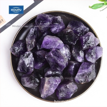 Ametiszt nyers kő, természetes, érintetlen, diffúzorokhoz, akváriumokhoz és növényedényekhez