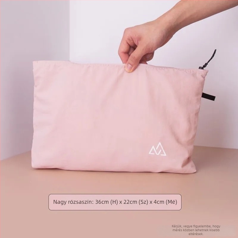 Utazótáska rendezésre – Nylon, téglalap alakú, többfunkciós, modern minimál stílus, utazáshoz és kozmetikai tároláshoz