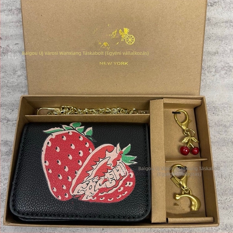 Cross-Border kis PU anyagú clutch – vízszintes négyszögletes forma, nyitott felső, belső dokumentumrekesz, bőr belsővel