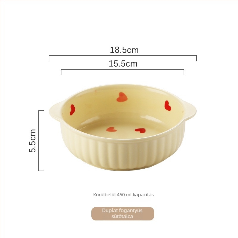 Porcelán tálakészlet Love mintával, aláglazúros szín, szabálytalan alak, mikrohullámú sütőben használható, modern minimalista stílus