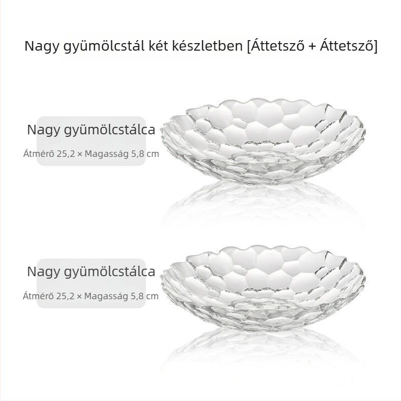 Kerámiából készült gyümölcstál, kültéri stílus, első osztályú minőség