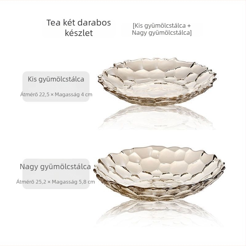 Kerámiából készült gyümölcstál, kültéri stílus, első osztályú minőség