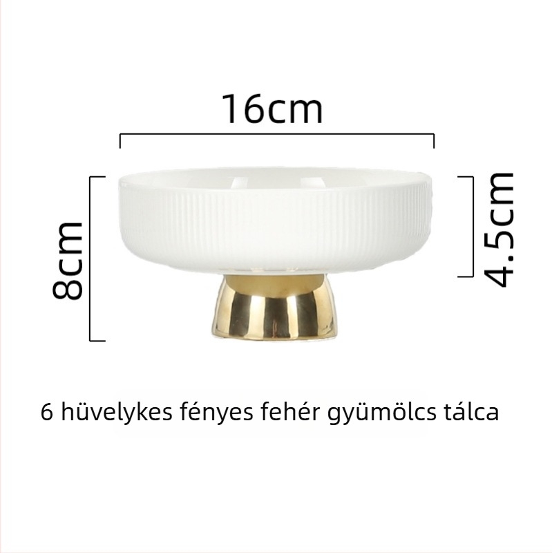 Chen Huang Kerámia Gyümölcstál, Egyszerű Stílus