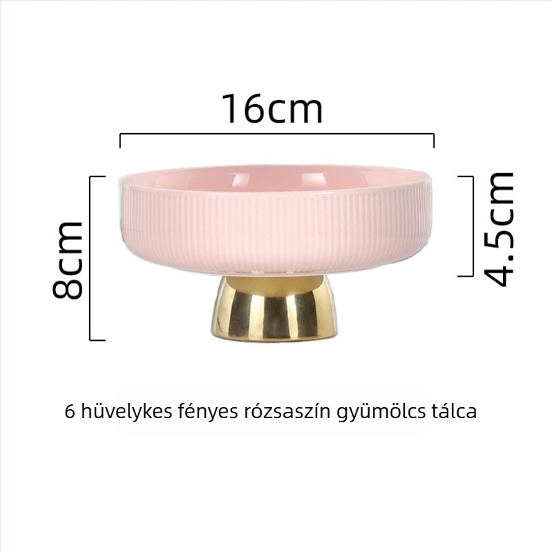 Chen Huang Kerámia Gyümölcstál, Egyszerű Stílus