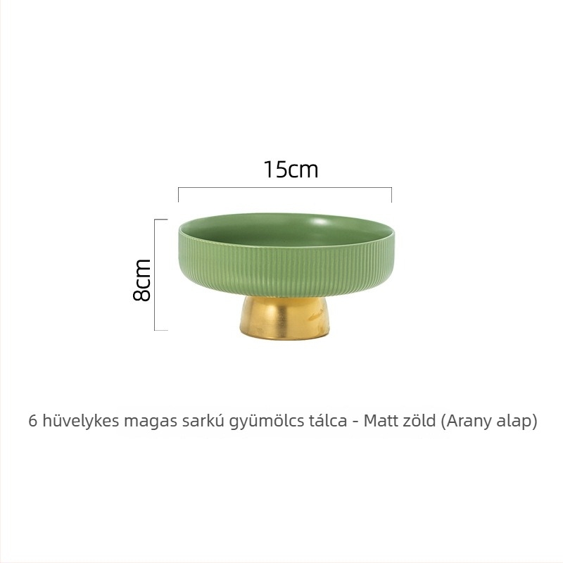 Chen Huang Kerámia Gyümölcstál, Egyszerű Stílus
