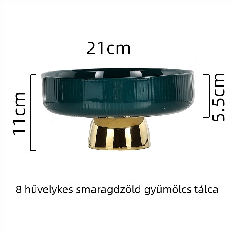 Chen Huang Kerámia Gyümölcstál, Egyszerű Stílus