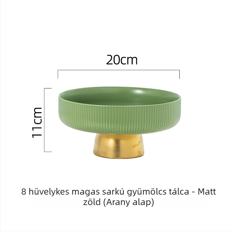 Chen Huang Kerámia Gyümölcstál, Egyszerű Stílus