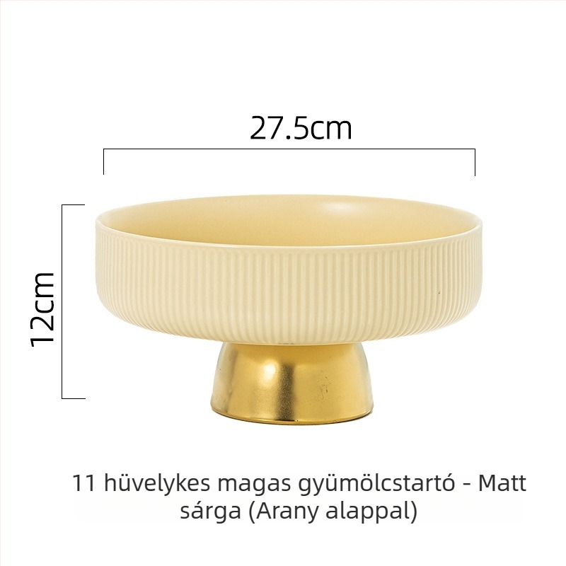 Chen Huang Kerámia Gyümölcstál, Egyszerű Stílus