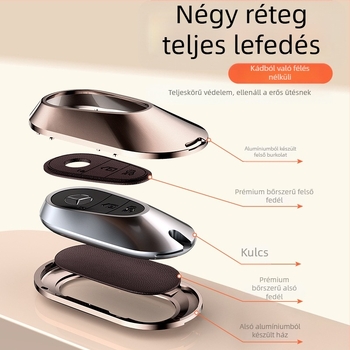 Mercedes-Benz kulcstok alumínium ötvözetből, üzleti stílus, testreszabható; kompatibilis a C200L/C260L, S400L/S450L, E300L kulcsokkal.