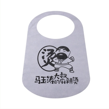 Nem szőtt anyagból készült, ujj nélküli kötény, mintás, több színű dizájnnal, felnőtteknek és gyerekeknek