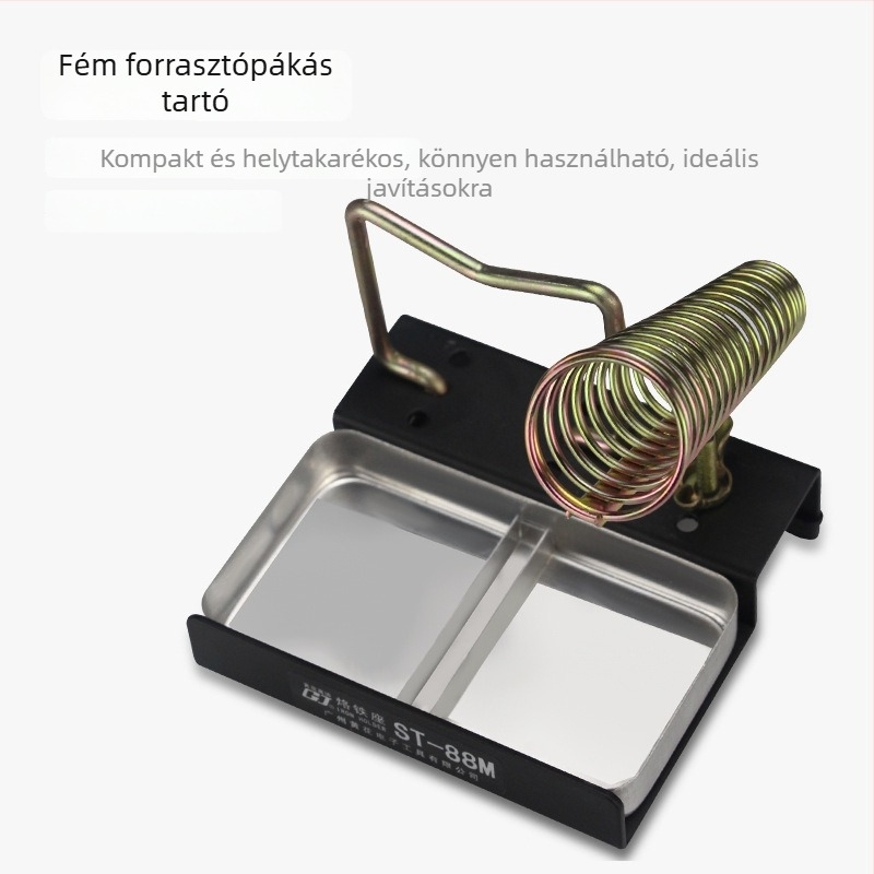 Forrasztópákaállvány ST-90, fémből készült állvány hegesztéshez és karbantartáshoz, 220V