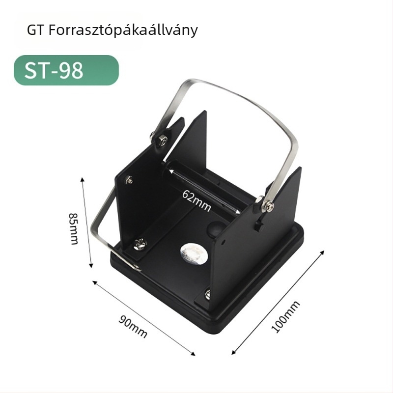 Forrasztópákaállvány ST-90, fémből készült állvány hegesztéshez és karbantartáshoz, 220V