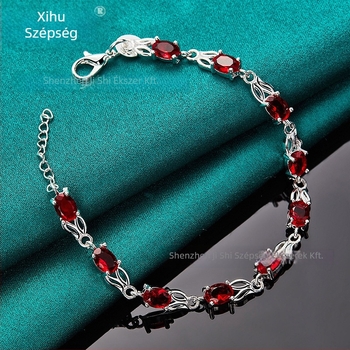 Karkötő nyuszi charm-lánccal és cirkóniával - West Lake Beauty Fém - Modell MB237 - Nőknek