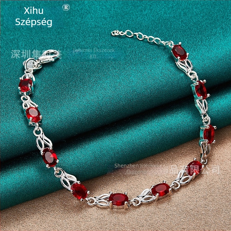 Karkötő nyuszi charm-lánccal és cirkóniával - West Lake Beauty Fém - Modell MB237 - Nőknek