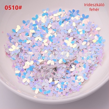 Arany színű szegecsek DIY ékszerekhez, 10 mm, 3D ötlevelű virág konkáv gyöngyökkel, esküvői ruha dísz