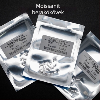 D színű kör Moissanite szabad kövek mikroinlay ékszerekhez – kis kövek gyűrűkhöz, medálokhoz és fülbevalókhoz; nyolc szív és nyolc nyíl vágás; tisztaság VVS