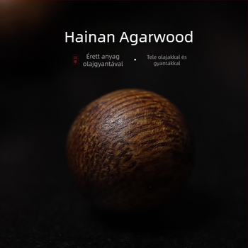 Agarwood gyöngy készlet karkötő készítéséhez – 108 természetes, kerek gyöngy, kézzel készített és polírozott DIY ékszerekhez