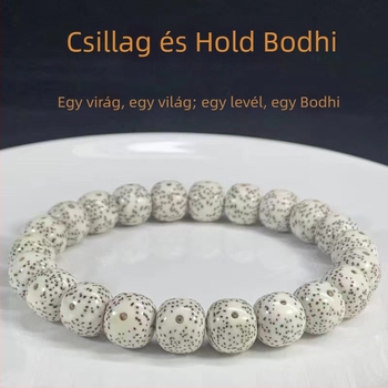 Bodhi magból készült karkötő, Xingyue Bodhi, uniszex, polírozott felület, Geometriai dizájn