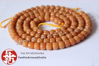 Bodhi gyökér karkötő gránát gyöngyökkel, vallási/totem stílus, uniszex — Yue New Technology