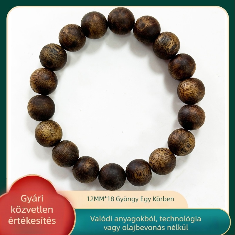 Agarwood karkötő, kézzel készített, új kínai stílus, személyes ajándék, téli 2024 kiadás