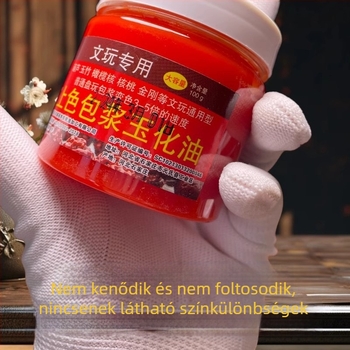 100 g Karbantartó és színező olaj diófélékhez, tökökhöz, jádéhez, bambuszhoz, jáde-szerű vörös olajhoz és olívamag repedés elleni olajhoz