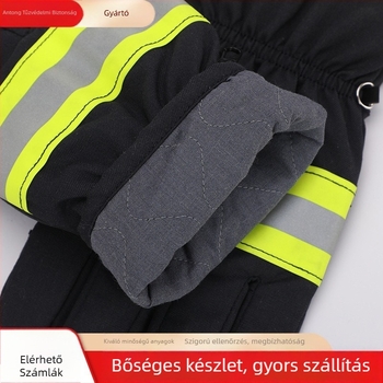 Antong tűzvédelmi kesztyűk – lángálló szövet, magas hőmérsékletű izoláció, tűzoltó beavatkozásokhoz, kopásálló