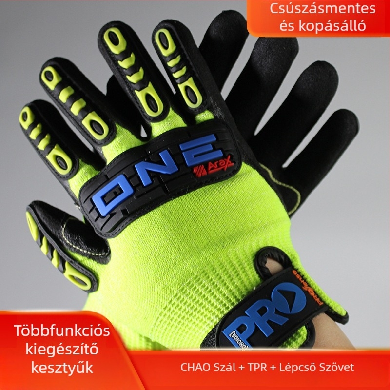 Future Shield mechanikus kesztyűk – csúszásmentes és kopásálló, 180 g, egy pár a csomagban, minőségbiztosítás