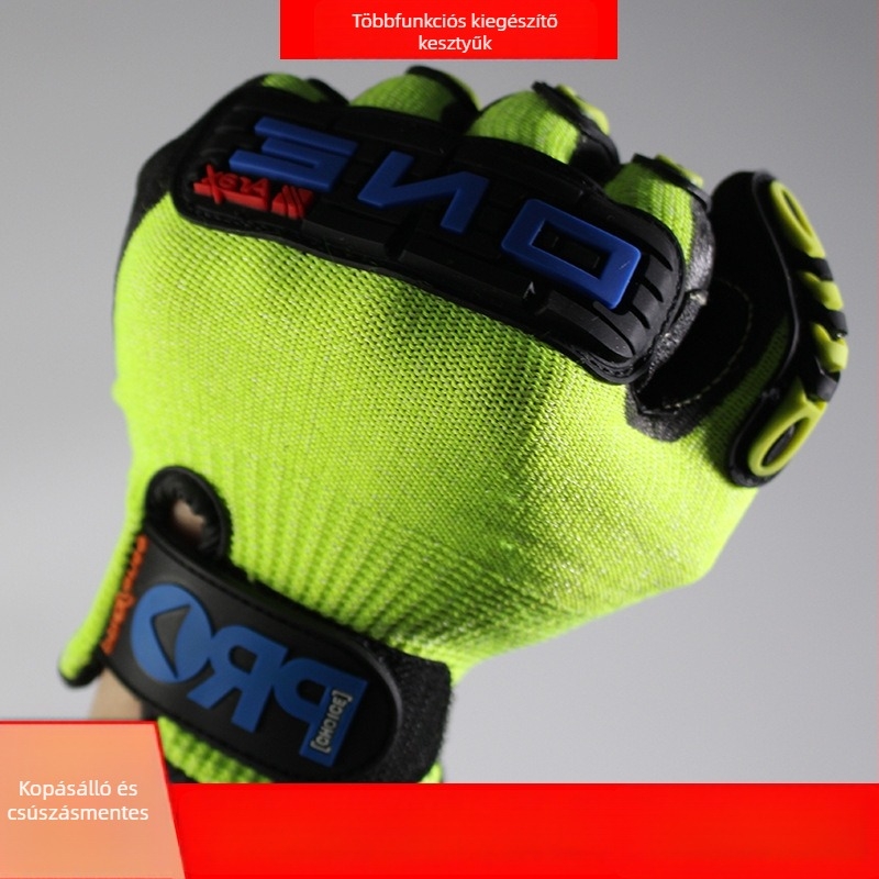 Future Shield mechanikus kesztyűk – csúszásmentes és kopásálló, 180 g, egy pár a csomagban, minőségbiztosítás