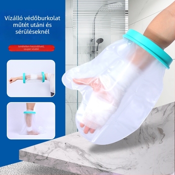 Zixi fürdésre szánt vízálló tok posztoperatív sebekhez, törések ápolásához és PICC-hez