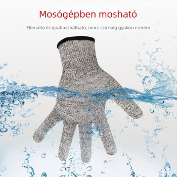 Qin Sail HPPE vágásálló kesztyűk – Grade 5 védelem üvegvágáshoz, kertészkedéshez és famegmunkáláshoz