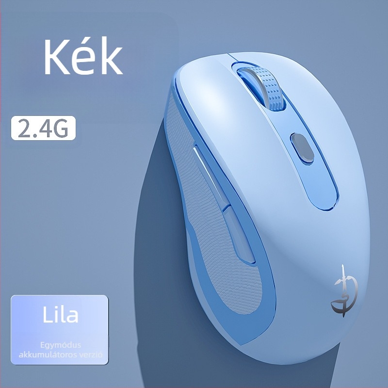 M500 vezeték nélküli egér, optikai 2400 DPI, 6 gomb, 2.4GHz, Plug-and-Play