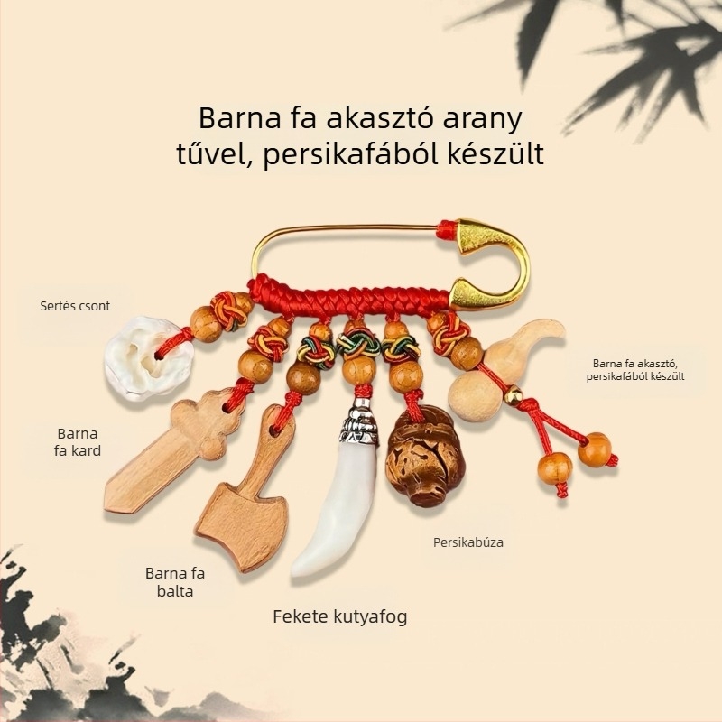Geometriai ötvözetű kismama-broš – emlék, dekoratív, multifunkcionális, ajándék