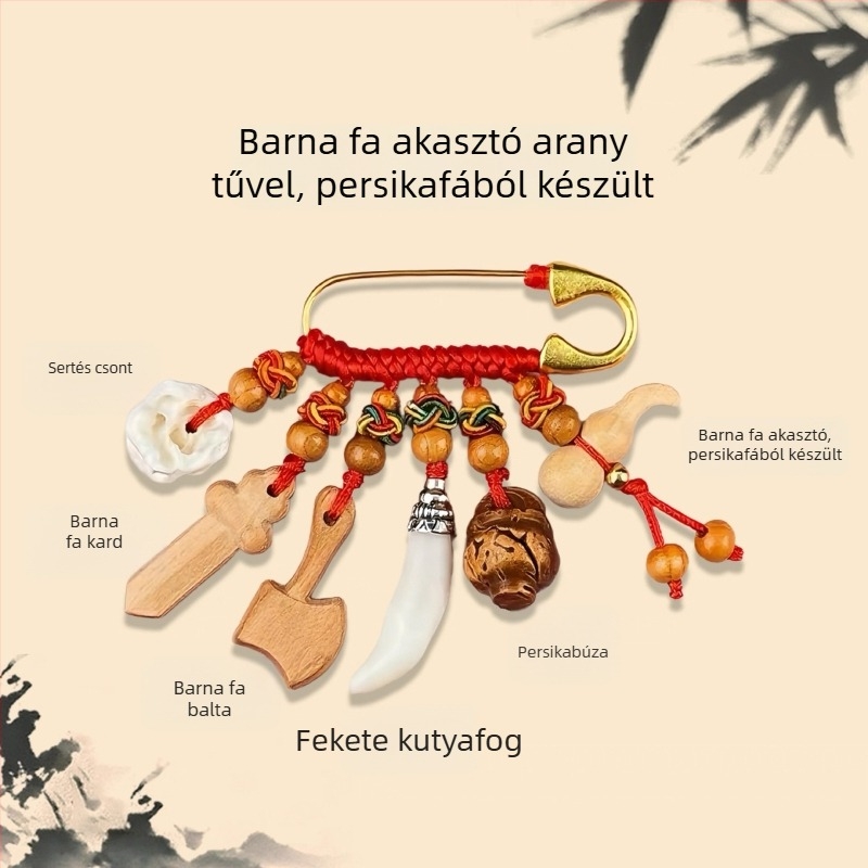 Geometriai ötvözetű kismama-broš – emlék, dekoratív, multifunkcionális, ajándék