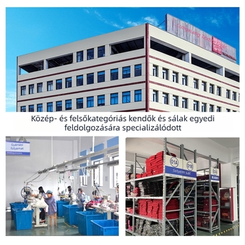 Longxiang Textile Selyemsál — 100% selyem, Koreai stílus, 2025 őszi-téli kollekció, Testreszabható