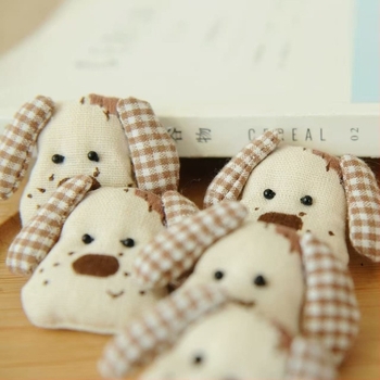 Textil virág kitűző — kézzel készített Mori-stílus, irodalmi retro dekoráció